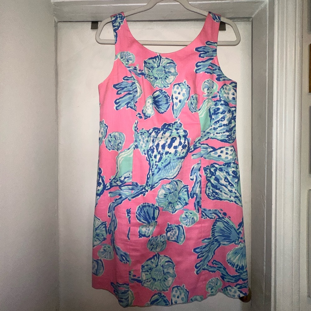 Lilly Pulitzer Pink and Green Dress